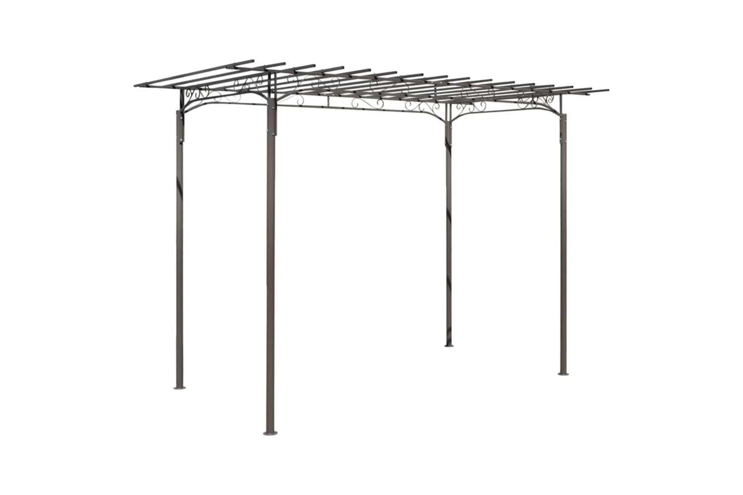 Vidaxl Rose Arch Garden Arbor Steel Garden Decoration