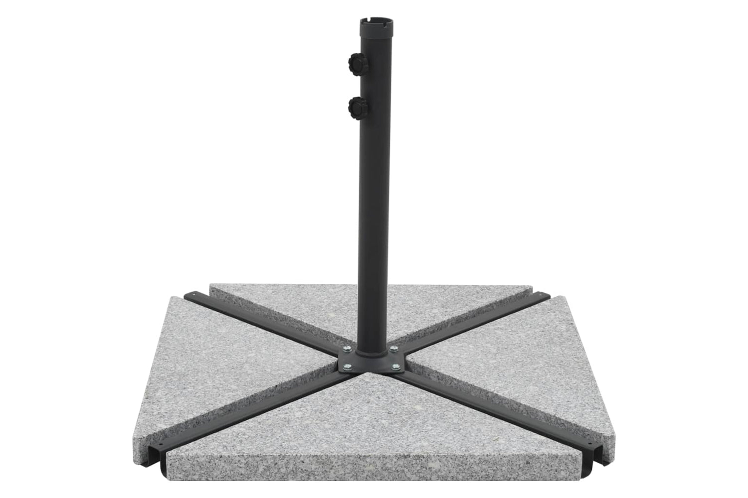 Vidaxl 45071 Umbrella Weight Plate Granite 15 Kg Triangular Grey