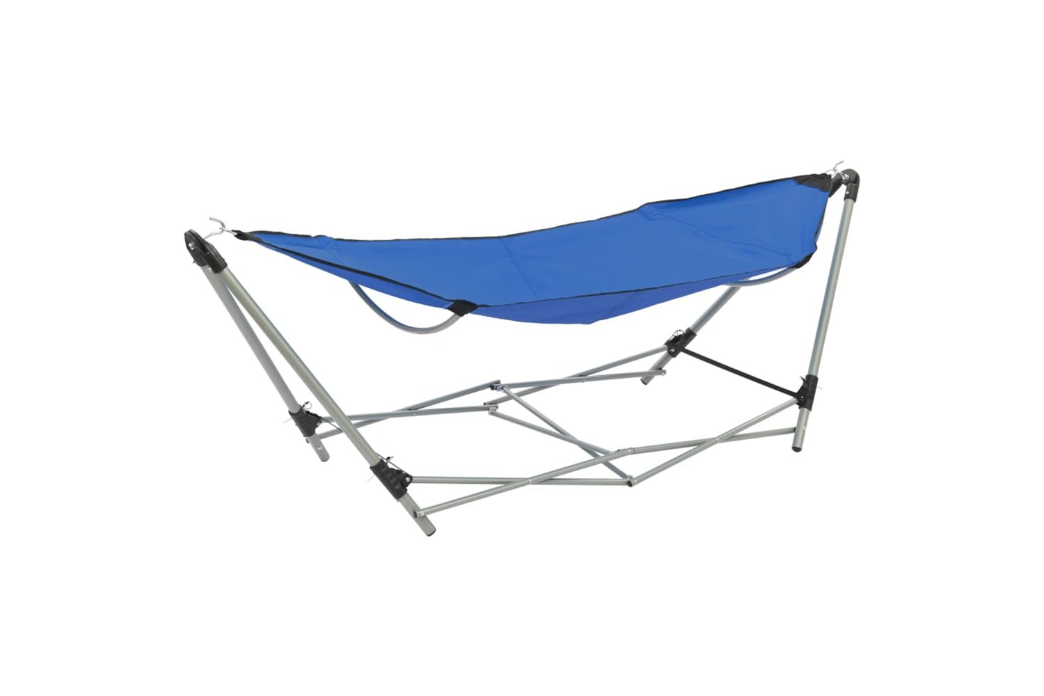 Vidaxl 44363 Hammock With Foldable Stand Blue