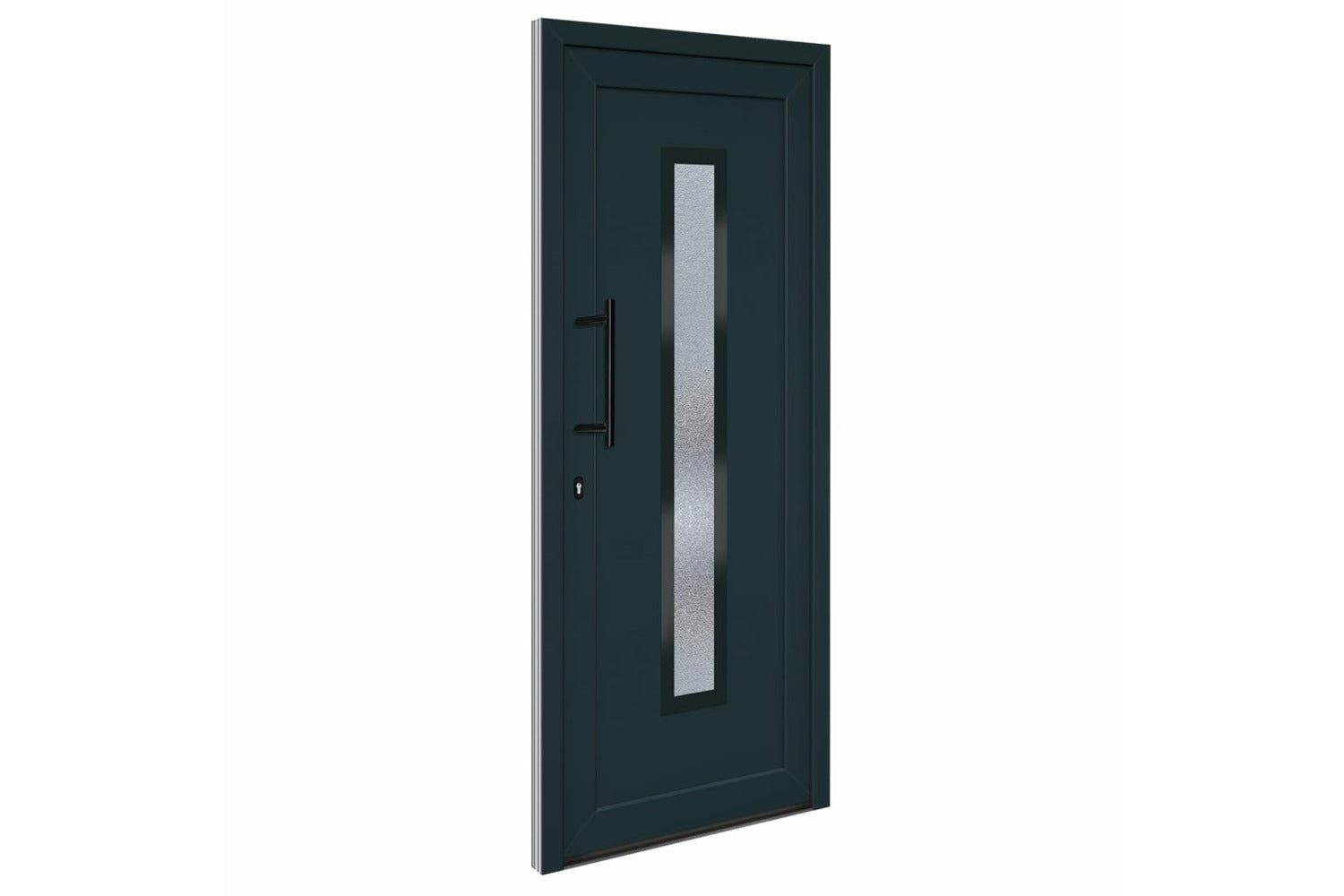 vidaXL 3157084 Front Door Anthracite 88x200cm Pvc-2