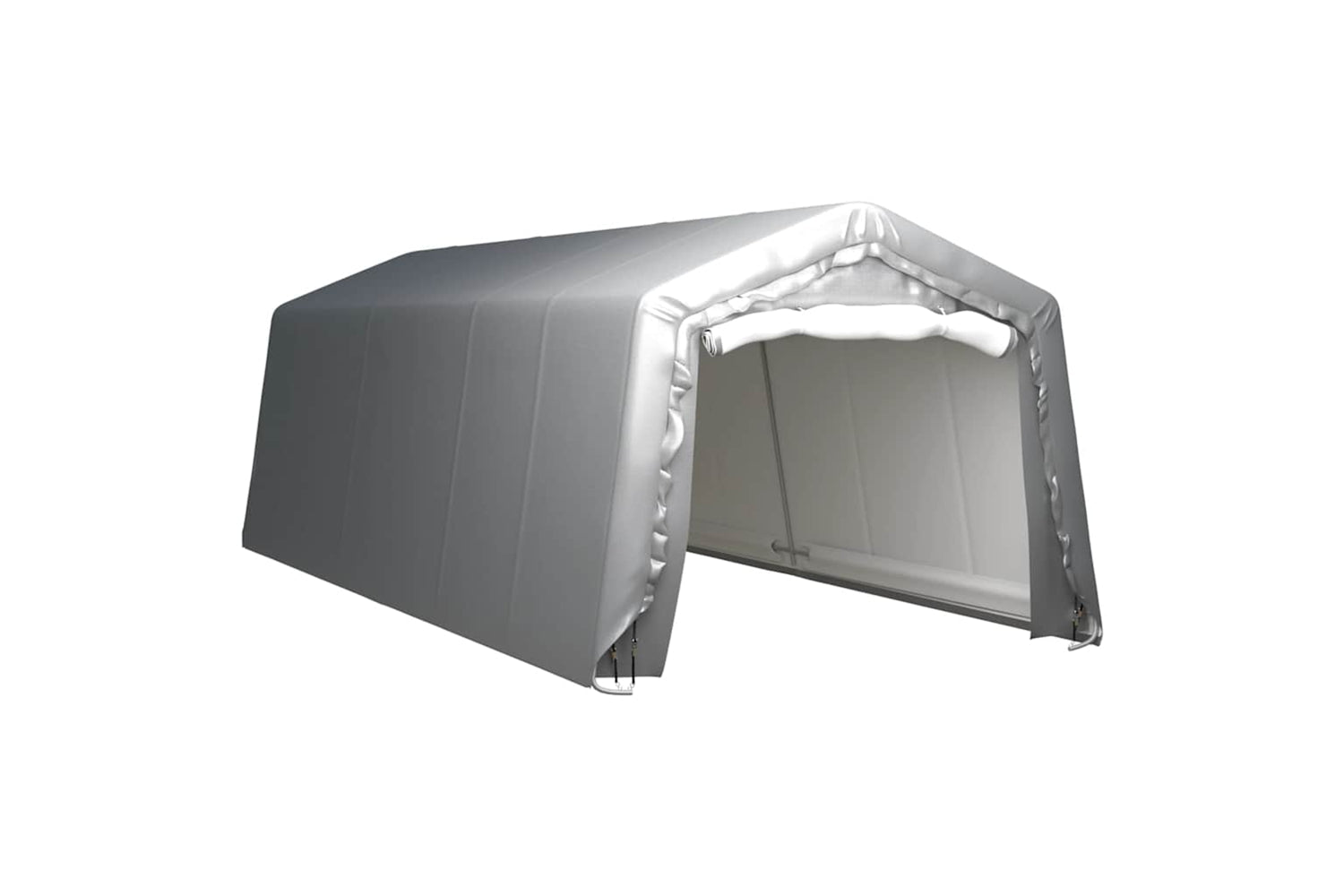 vidaXL 3079589 Storage Tent 300x750cm Steel Grey