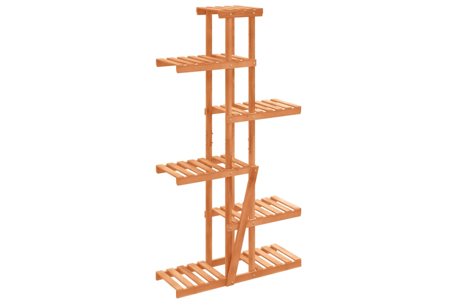 vidaXL 362866 Flower Stand 75x25x140.5cm Solid Wood Fir