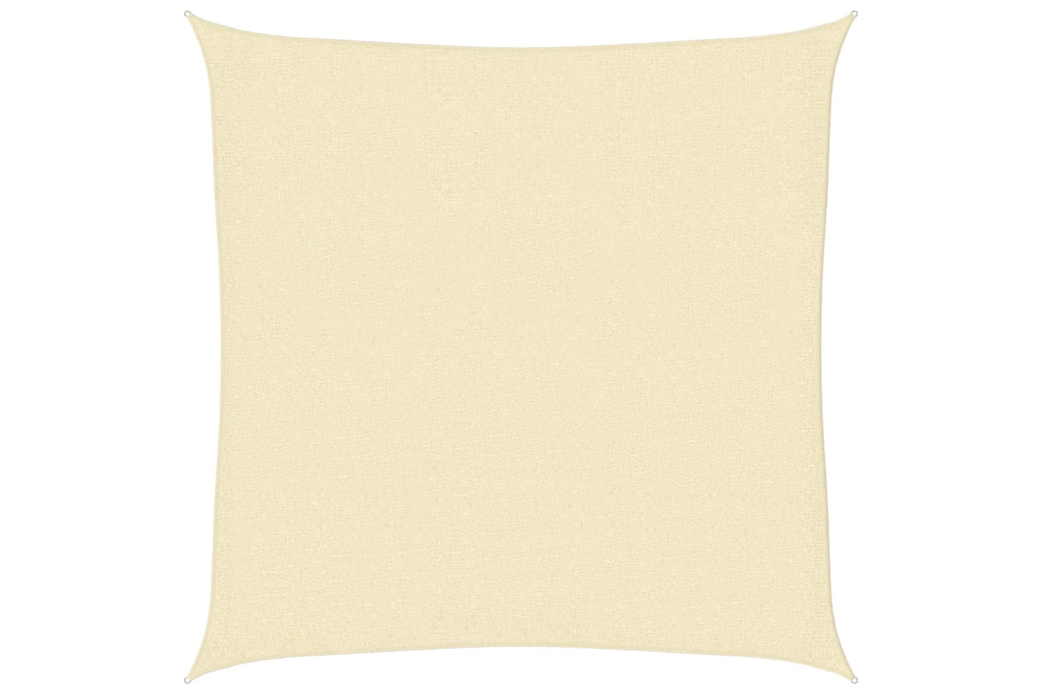vidaXL 43013 Sunshade Sail Hdpe Square 2x2 M Cream