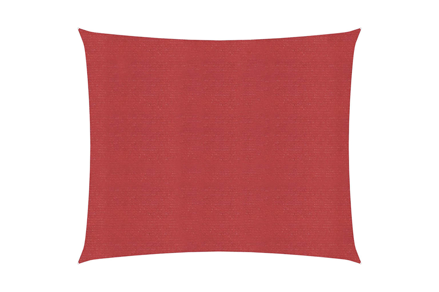 vidaXL 311607 Sunshade Sail 160 G/mÂ² Red 4.5x4.5 M Hdpe