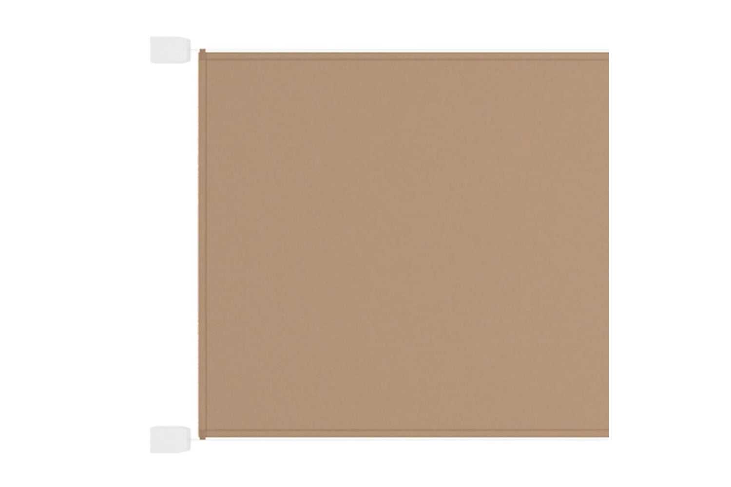 vidaXL 148411 Vertical Awning Taupe 140x420cm Oxford Fabric