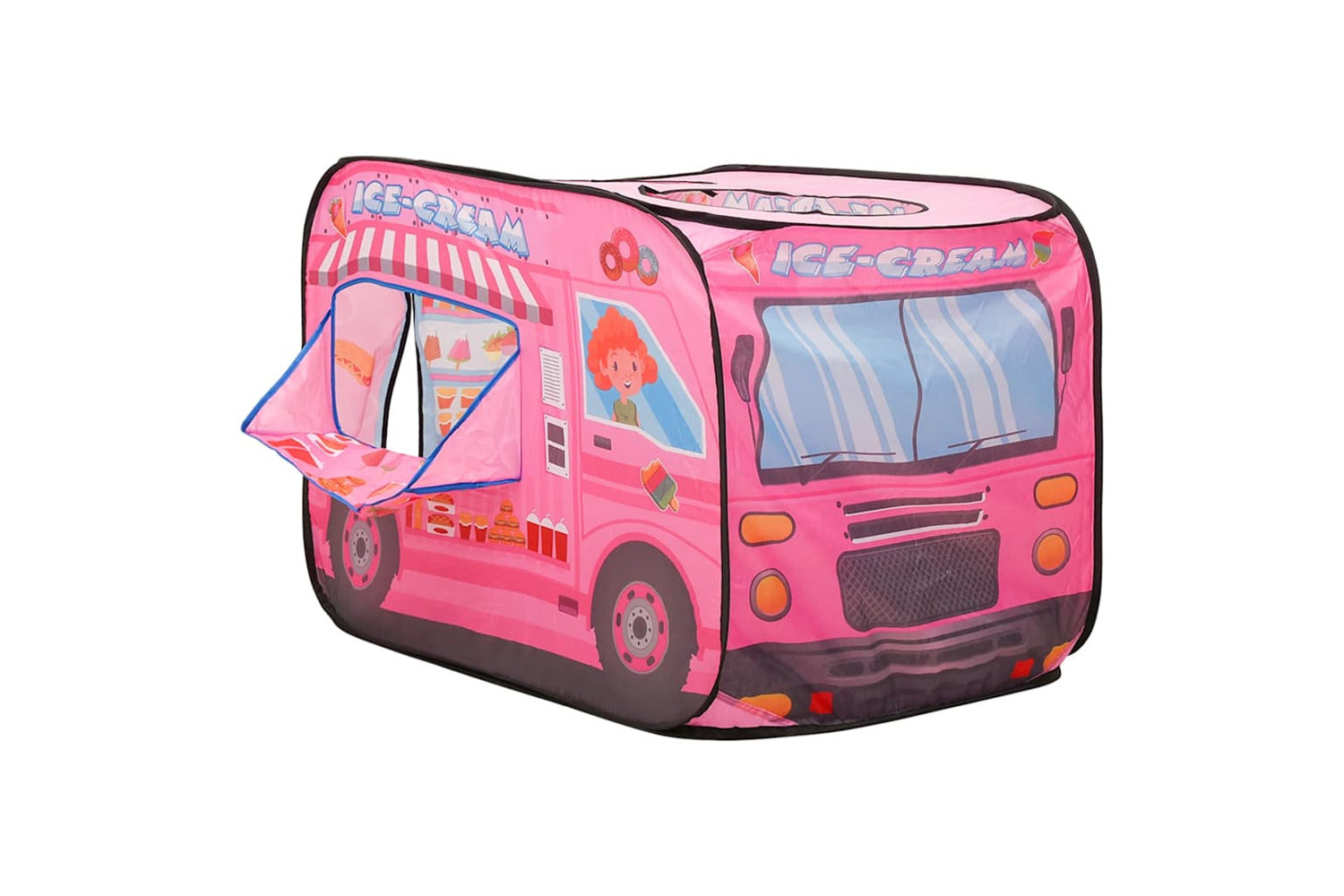 Vidaxl Children Play Tent Pink 70x112x70 Cm-2