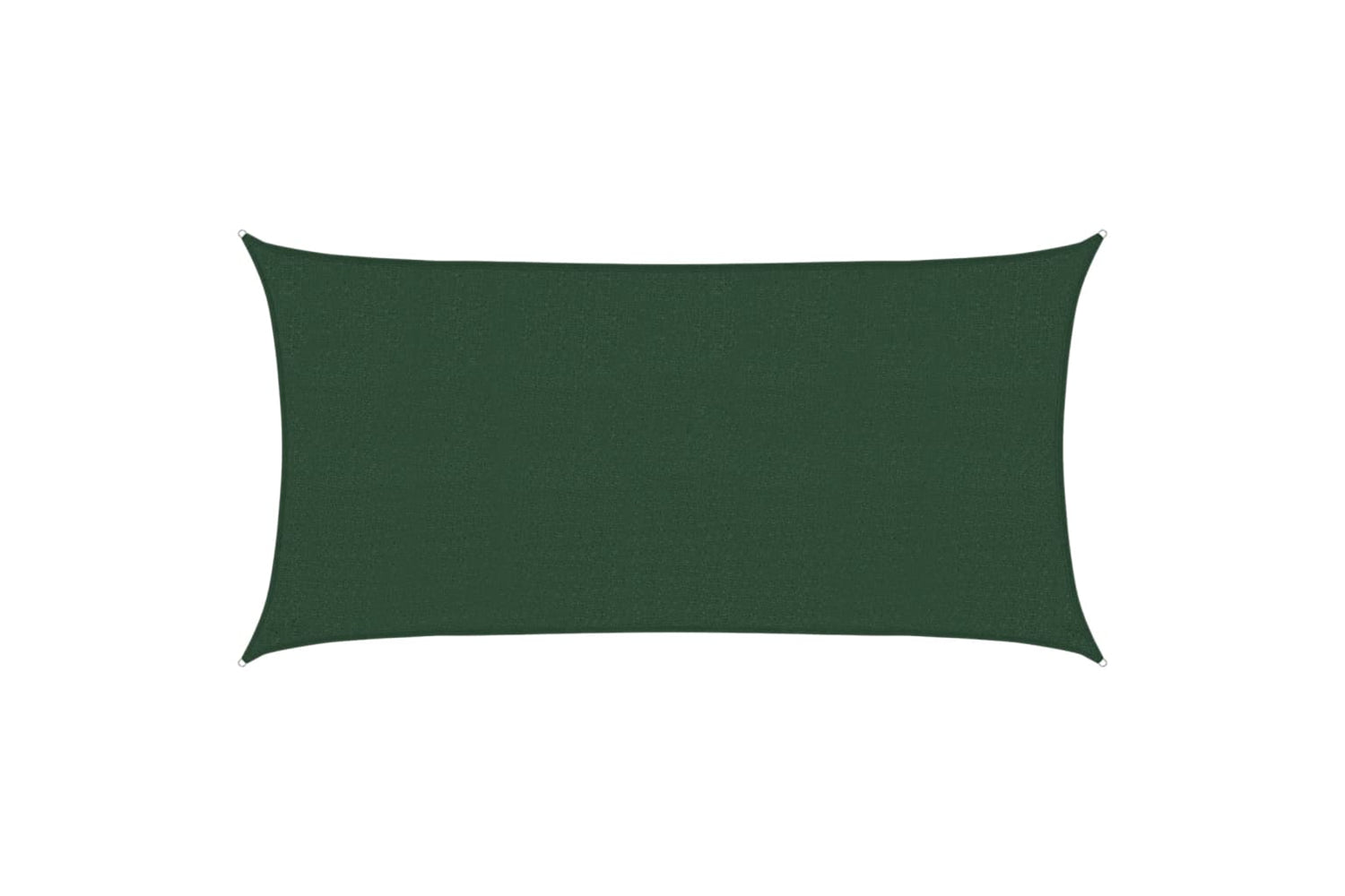 Vidaxl 311449 Sunshade Sail 160 G/mâ² Dark Green 2x4 M Hdpe