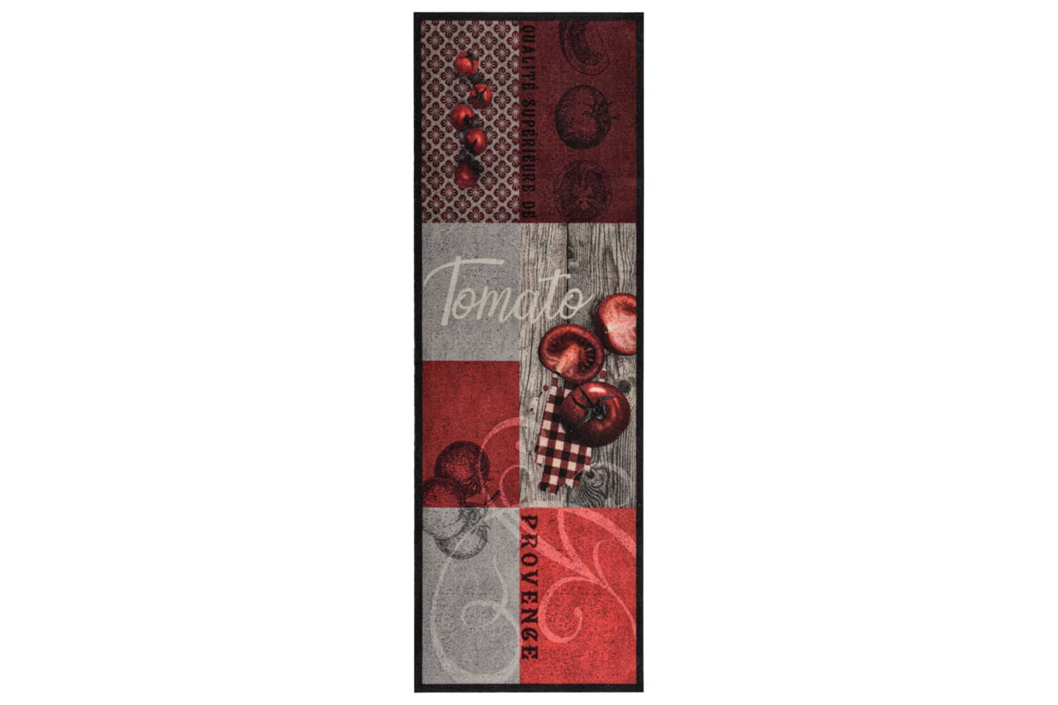 vidaXL 323469 Kitchen Floor Mat Washable Tomato 45x150cm