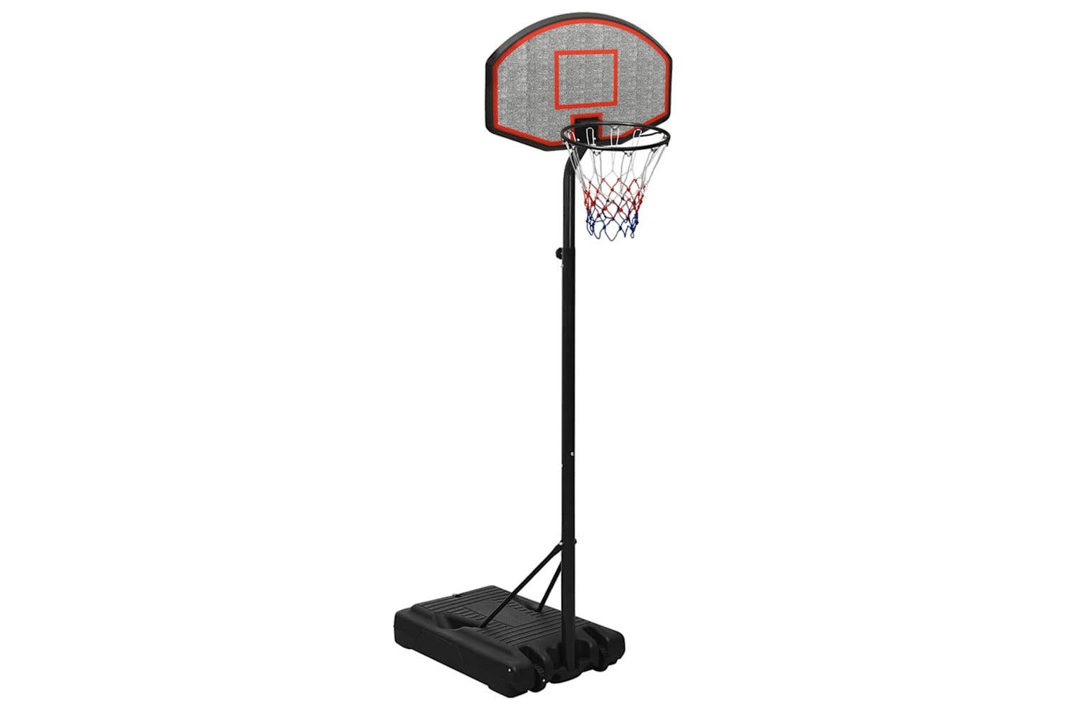 Vidaxl Basketball Stand Black 237-307 Cm Polyethene-2