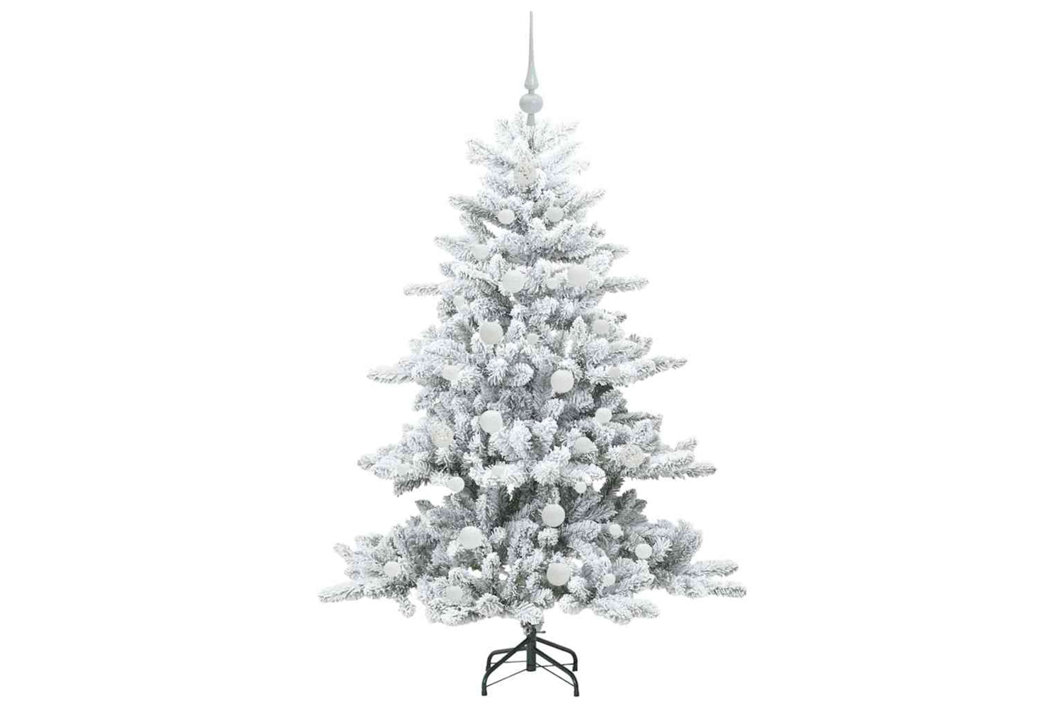 Vidaxl Artificial Hinged Christmas Tree With 150 Leds 150 Cm Pvc-4