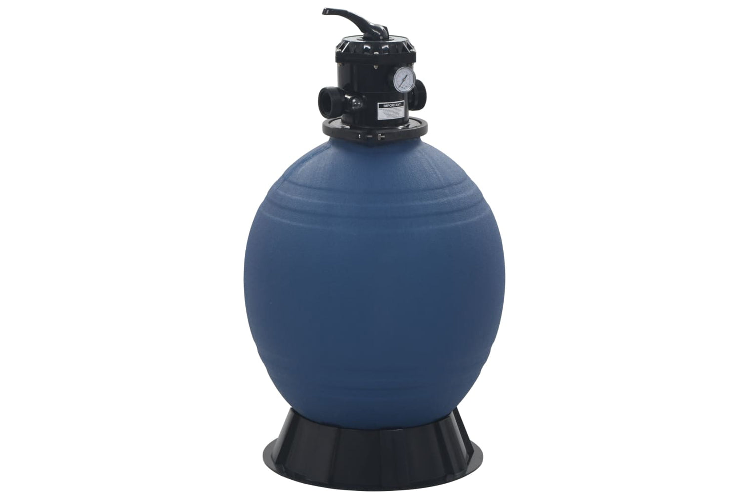 vidaXL 91727 Pool Sand Filter With 6 Position Valve Blue 560mm