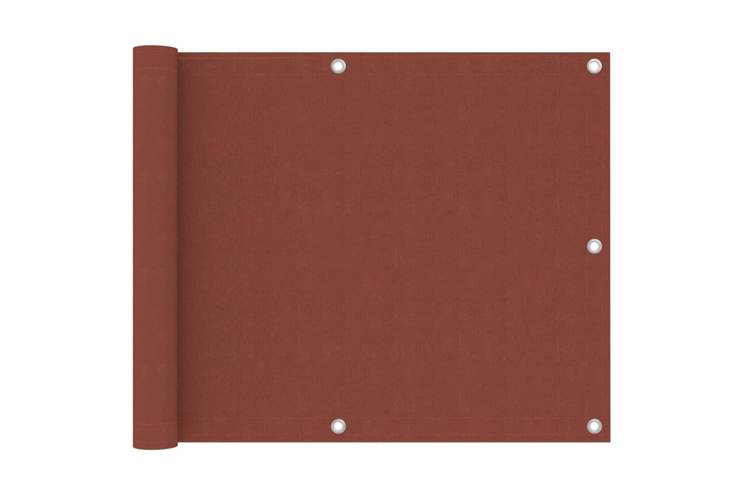 vidaXL 134974 Balcony Screen Terracotta 75x500cm Oxford Fabric