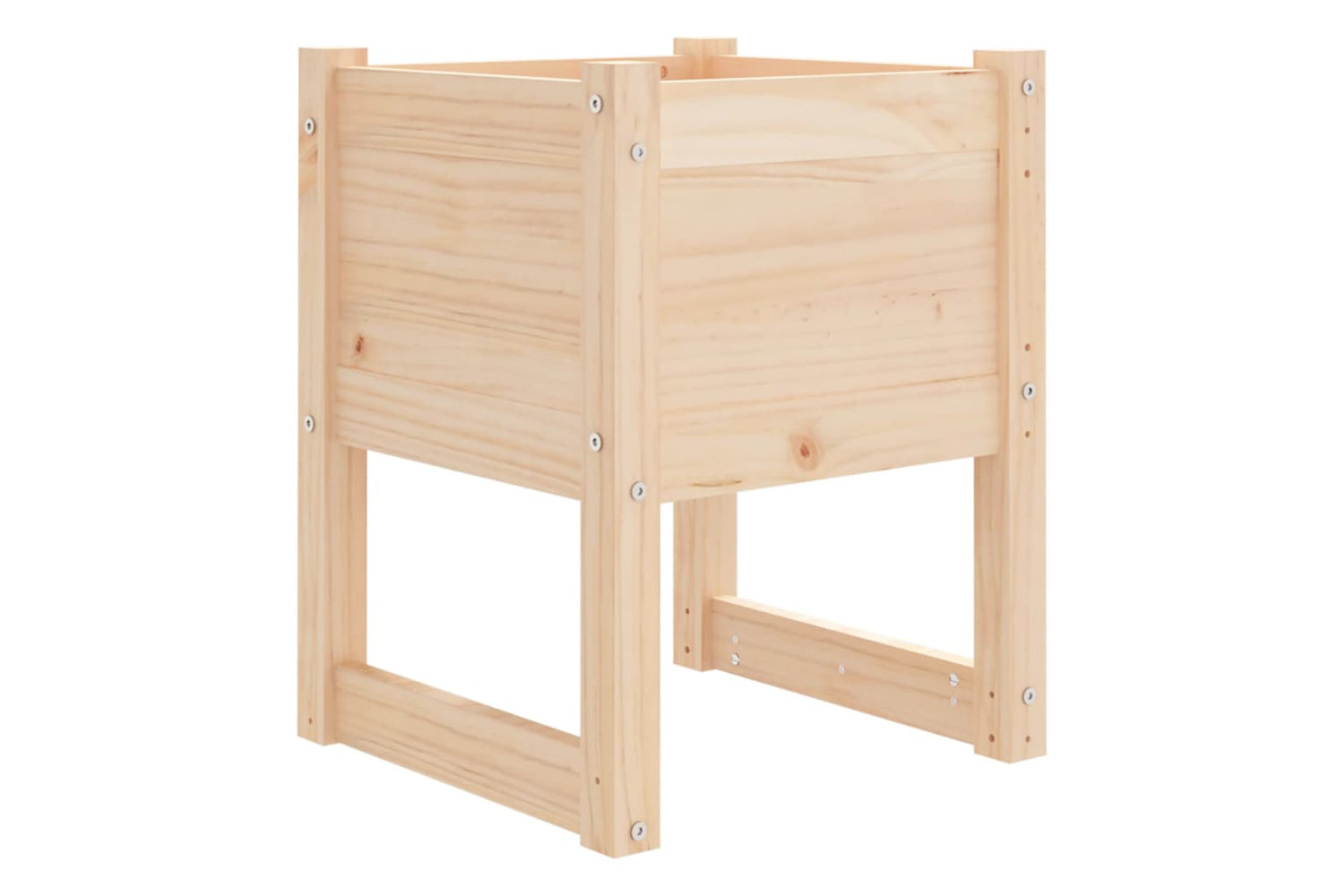 vidaXL 822107 Planter 40x40x52.5cm Solid Wood Pine