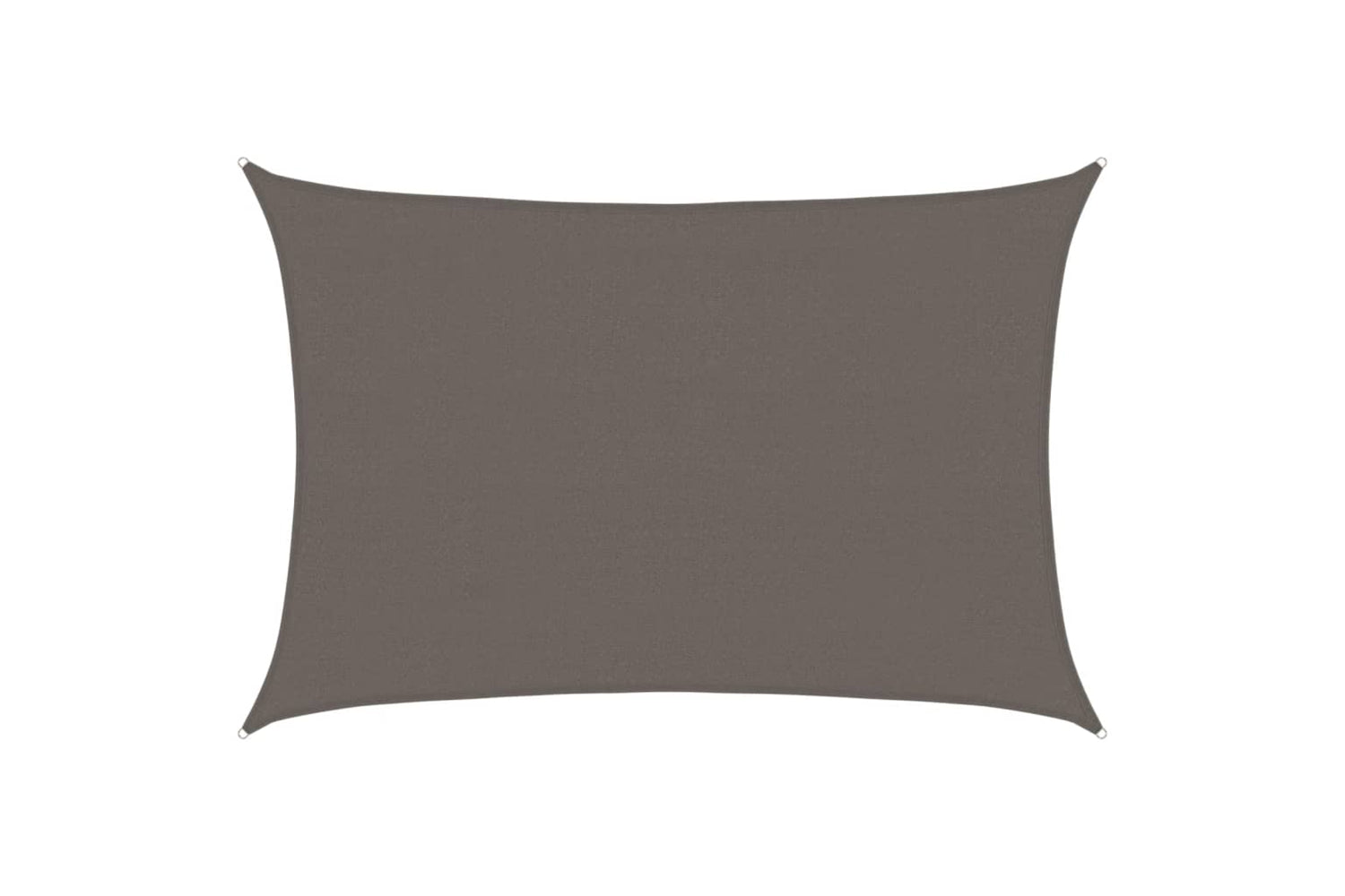 Vidaxl 42279 Sunshade Sail Hdpe Rectangular 4x6 M Anthracite