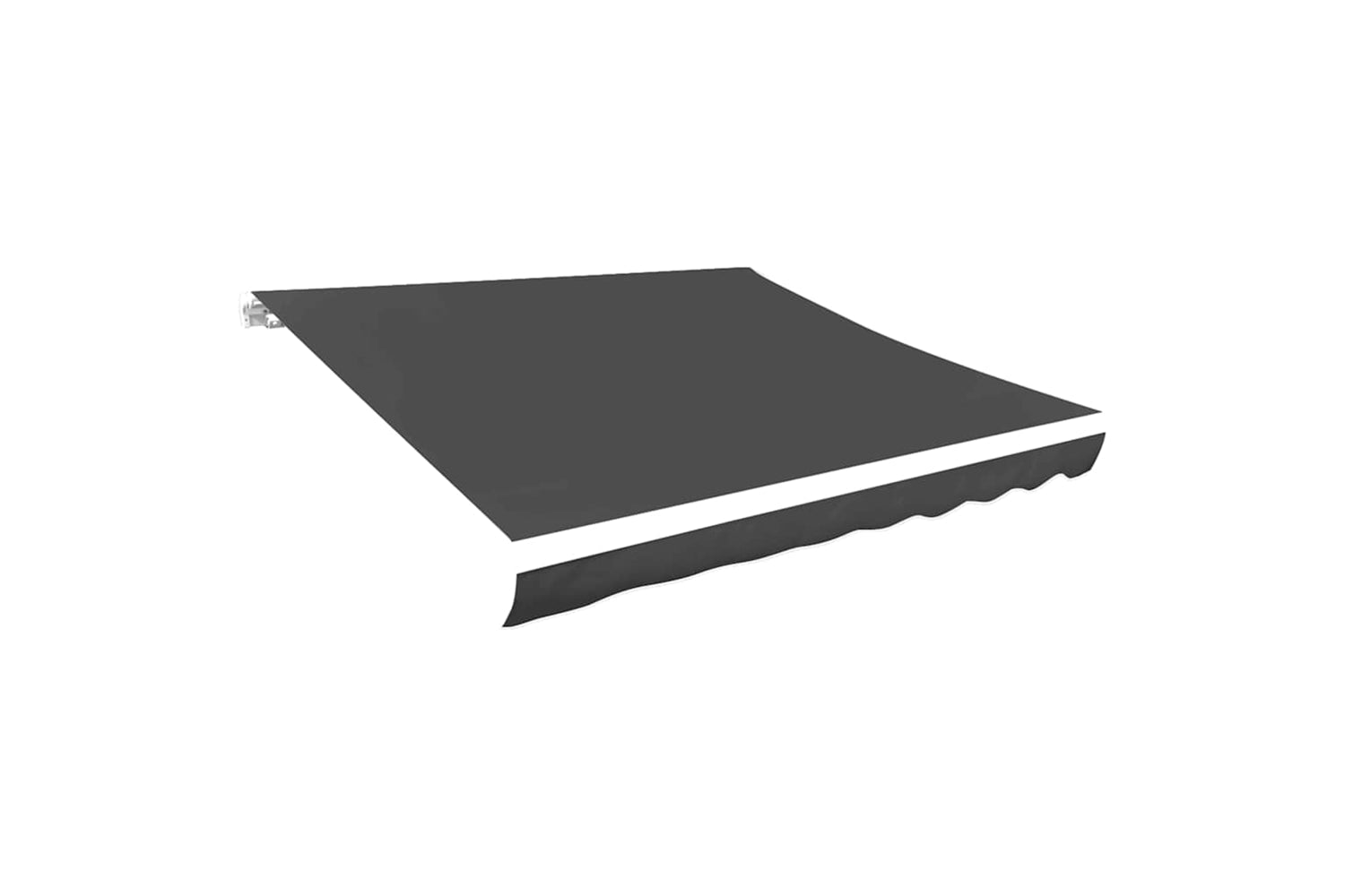 vidaXL 143710 Awning Top Sunshade Canvas Anthracite 400x300cm