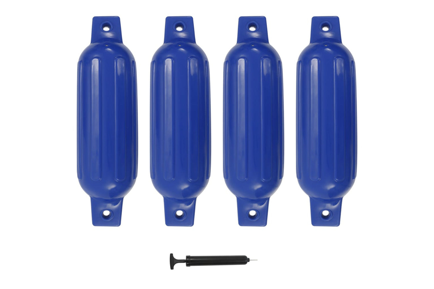 Vidaxl Boat Fenders 4 Pcs Blue 41x11.5 Cm Pvc-2