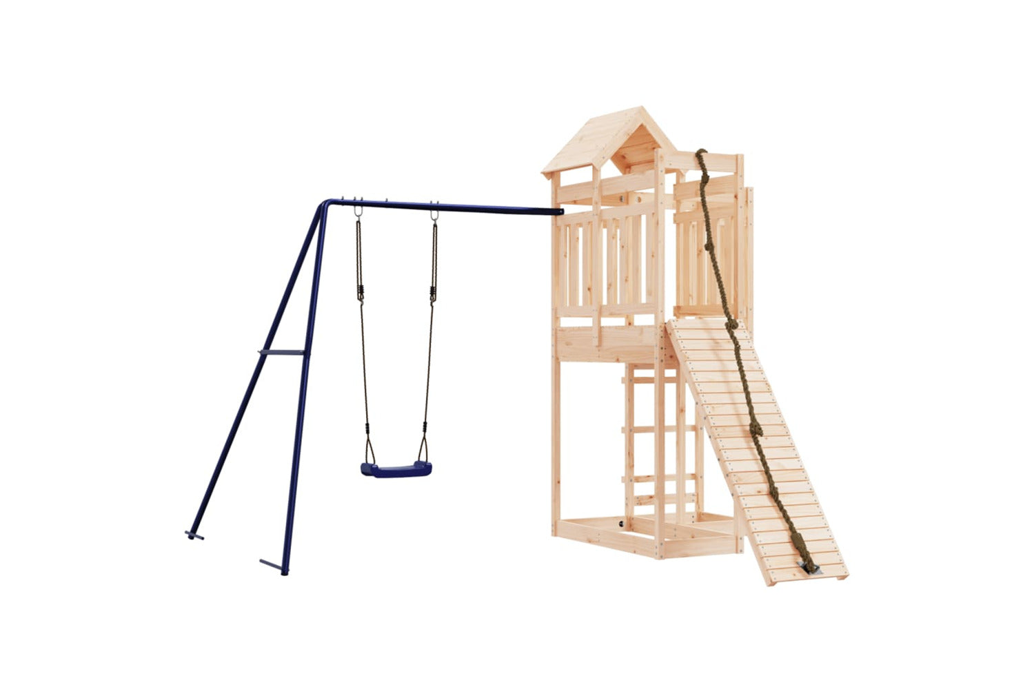 Vidaxl 3156877 Outdoor Playset Solid Wood Pine-2