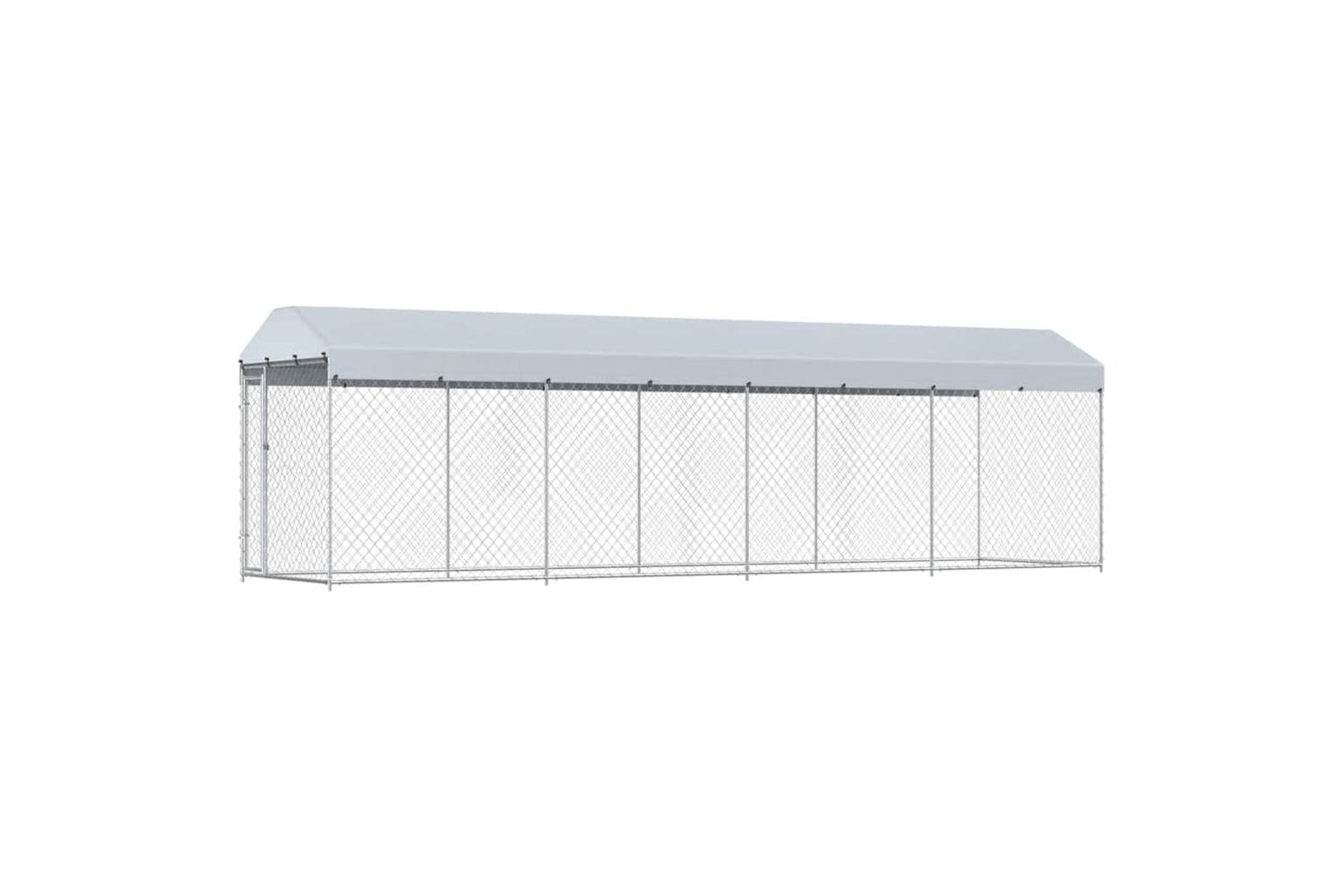 Vidaxl Outdoor Dog Kennel With Roof 760x190x225 Cm