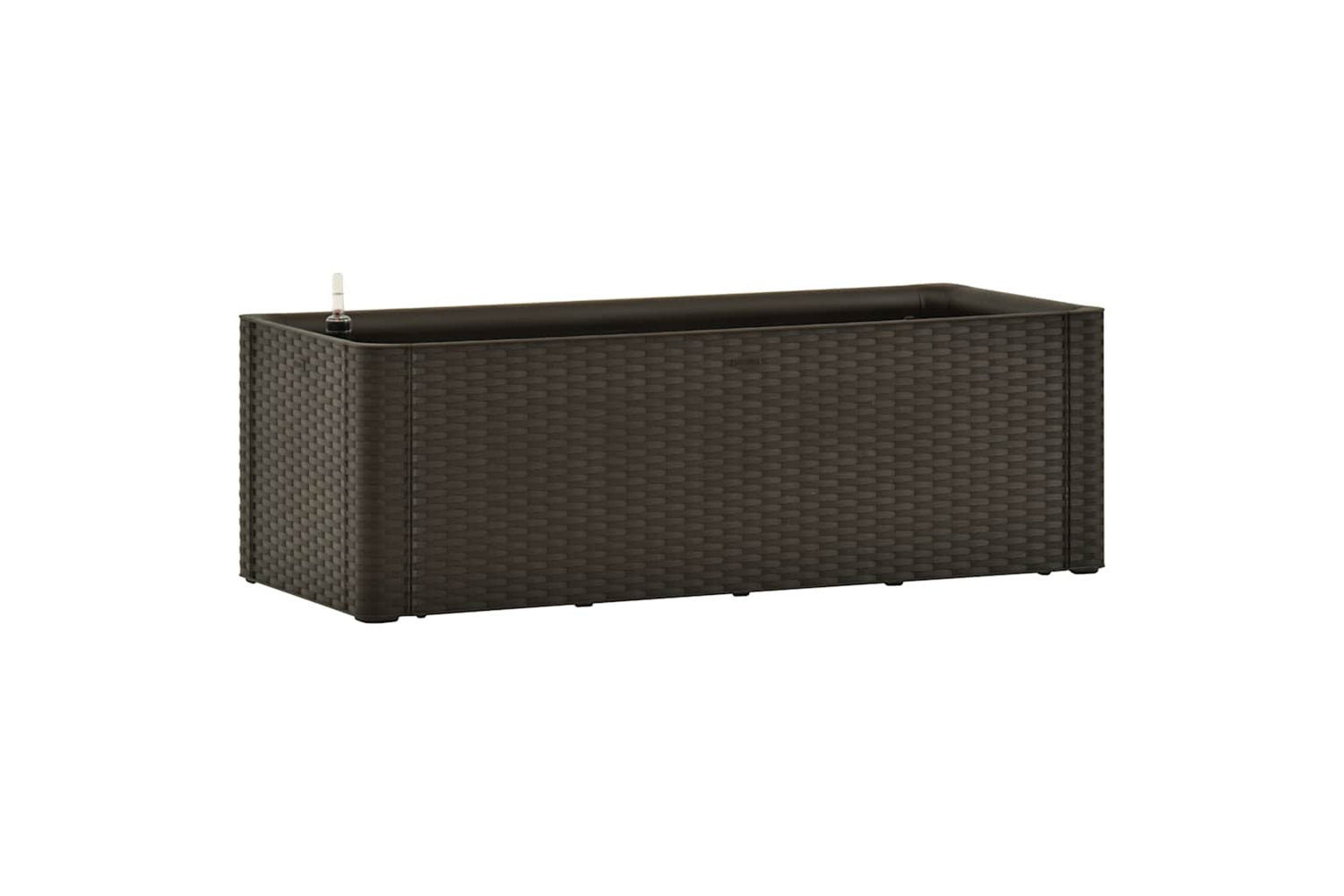 vidaXL 313960 Garden Raised Bed With Self Watering System Mocha 100x43x33cm