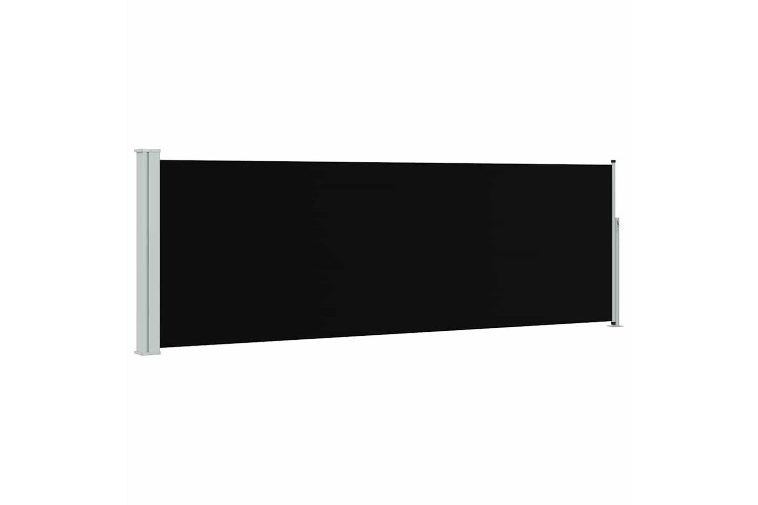 vidaXL 48370 Patio Retractable Side Awning 100x300cm Black