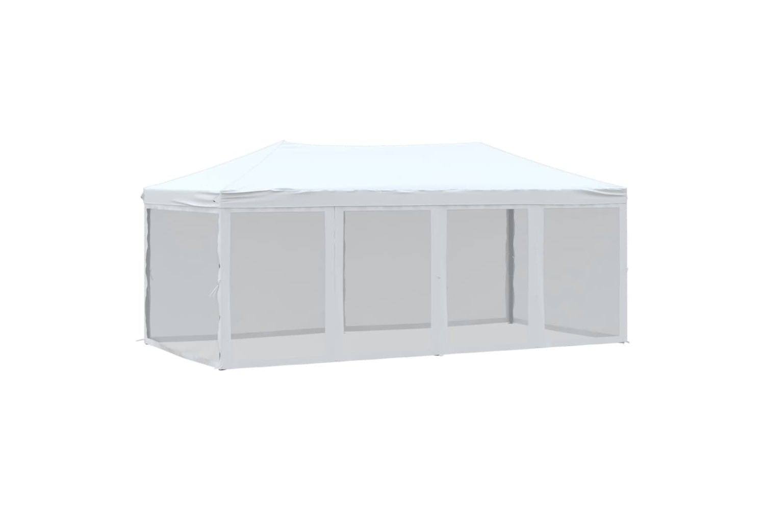Vidaxl 93552 Folding Party Tent With Sidewalls White 3x6 M