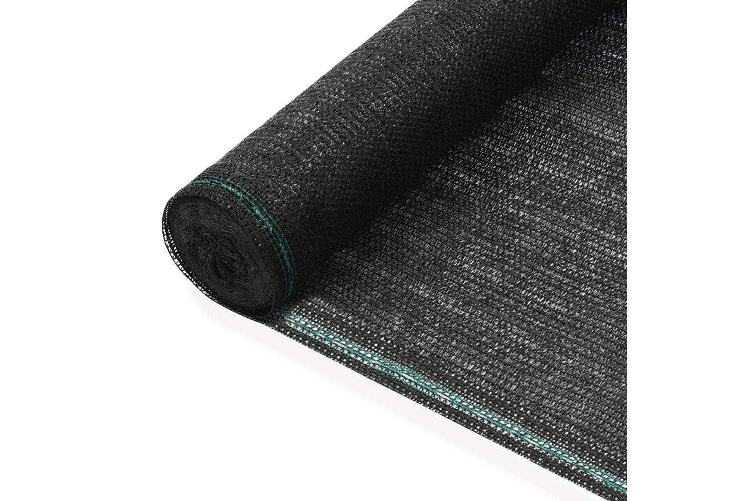 Vidaxl 45264 Tennis Screen Hdpe 1.4x25 M Black-2