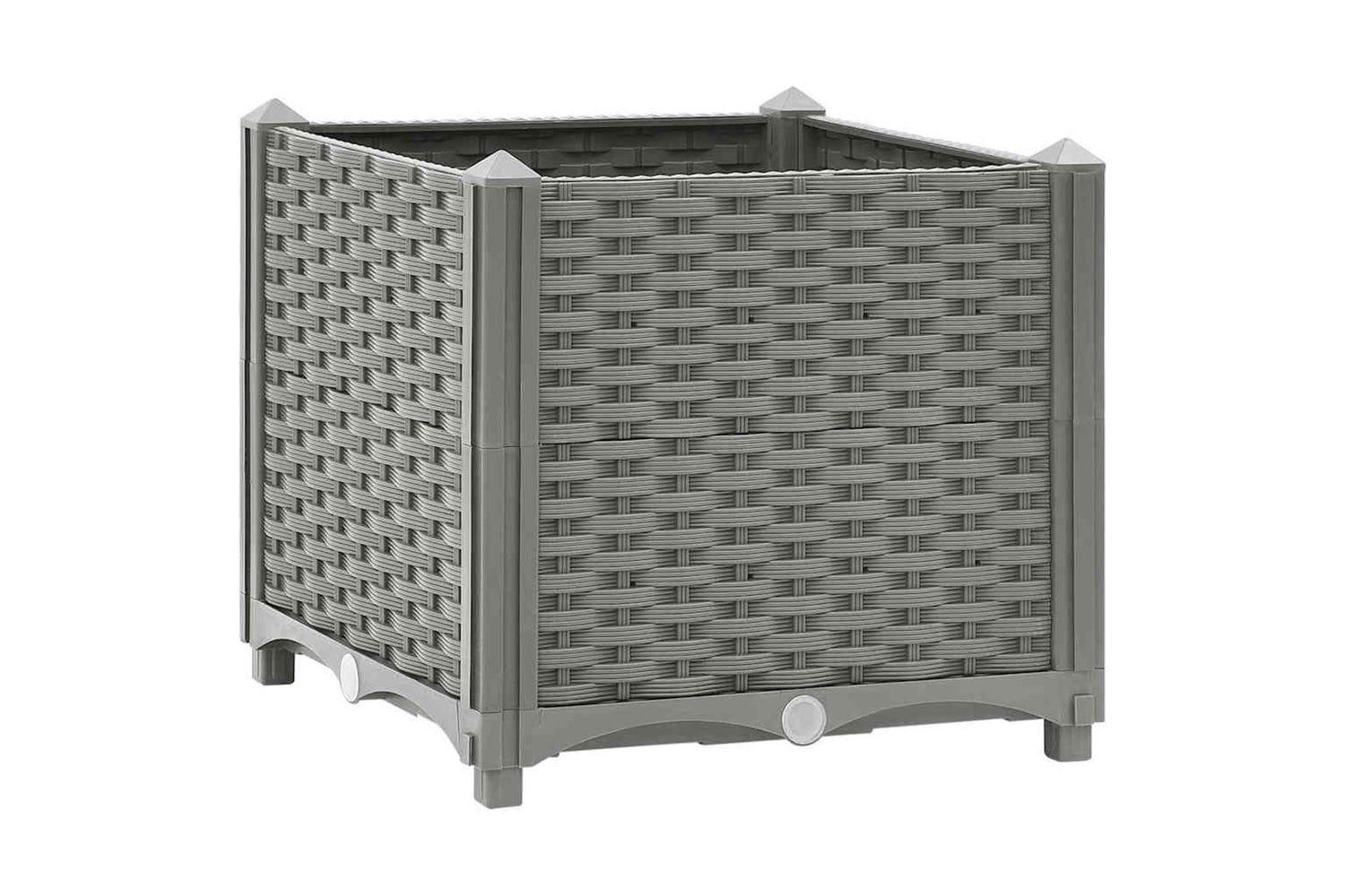 vidaXL Raised Bed 40x40x38cm Polypropylene