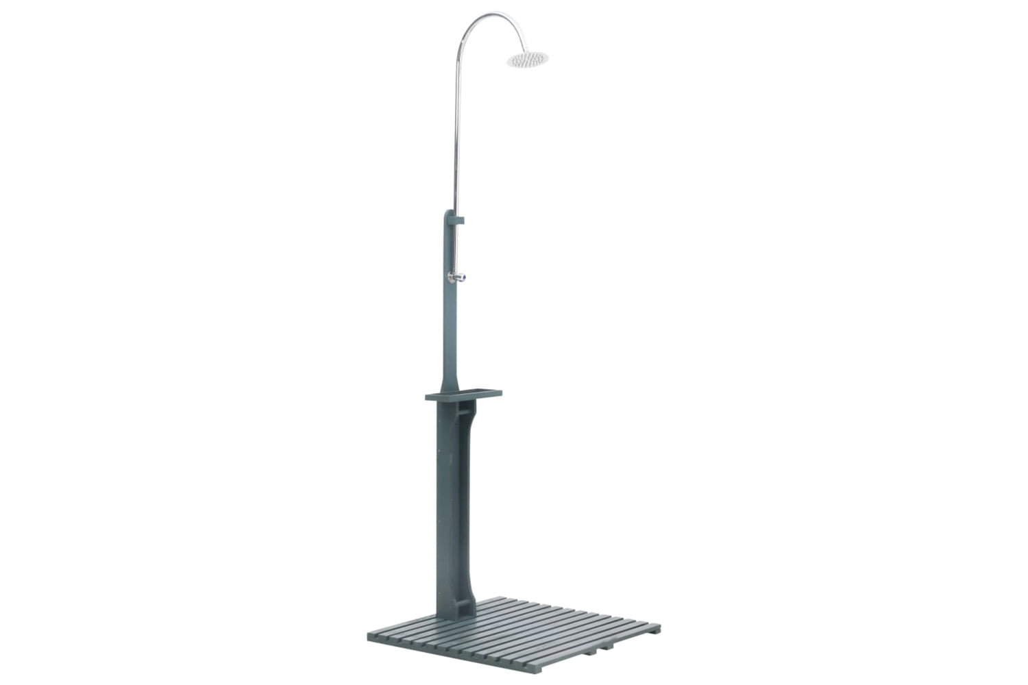 Vidaxl 48208 Garden Shower Anthracite Wood