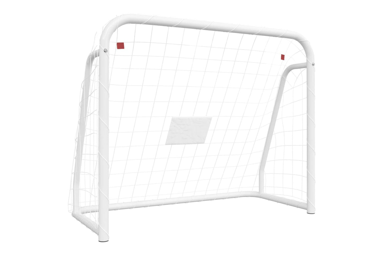 vidaXL 93732 Football Goal With Net White 125x96x60cm Steel&polyester-2