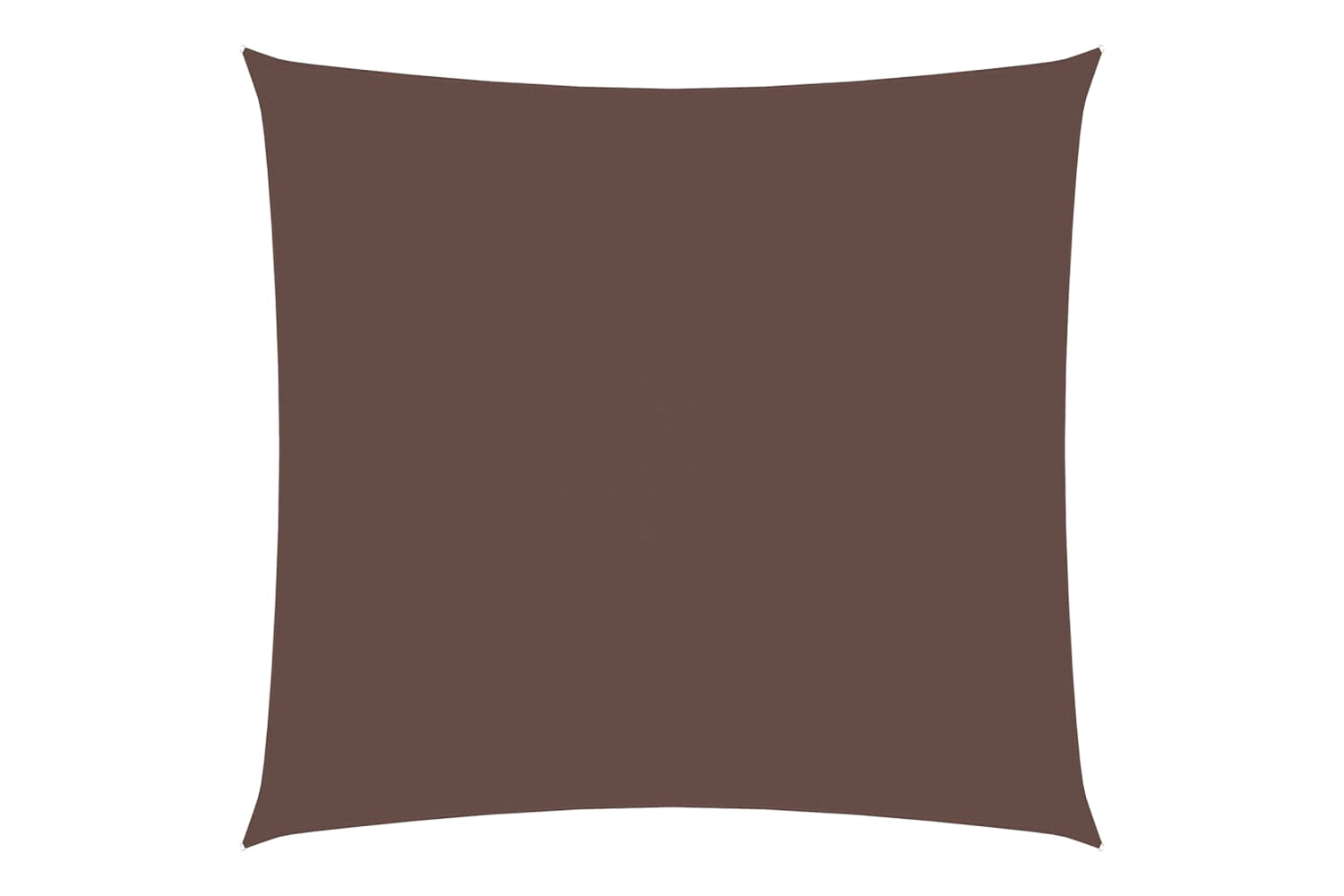 Vidaxl 135799 Sunshade Sail Oxford Fabric Square 4x4 M Brown
