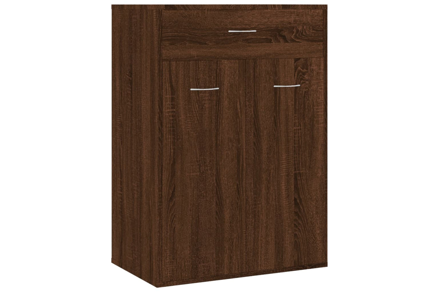 vidaXL 815419 Shoe Cabinet Brown Oak 60x35x84cm Engineered Wood