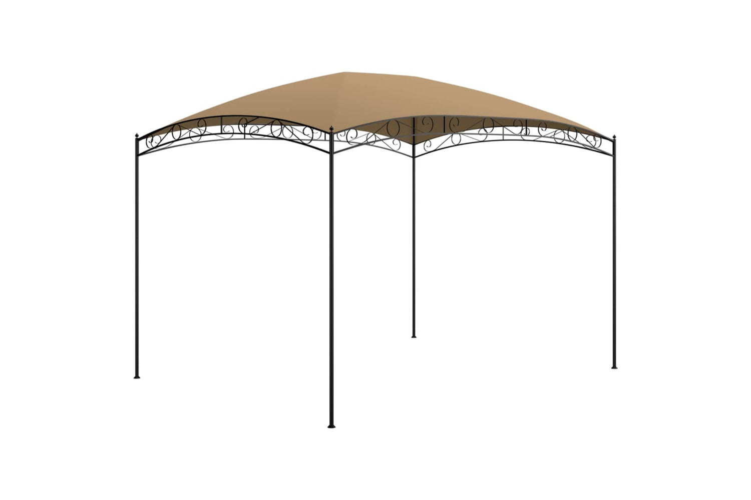 Vidaxl 313910 Gazebo 3x4x2.65 M Taupe 180 G/mâ²