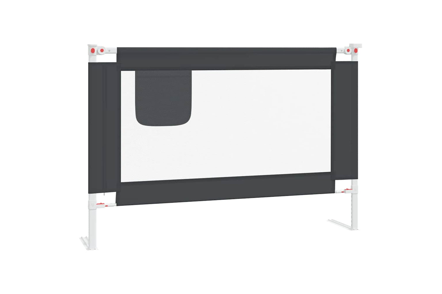 Vidaxl Toddler Safety Bed Rail Dark Grey 100x25 Cm Fabric