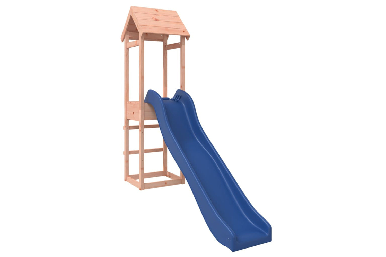 Vidaxl 3155853 Playhouse With Slide Solid Wood Douglas-2