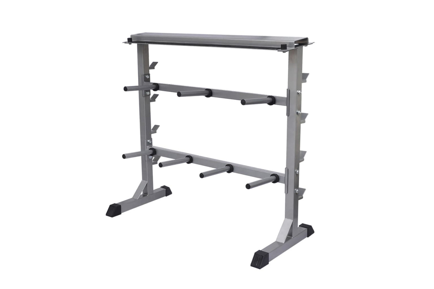 Vidaxl 90369 Dumbbell Barbell Rack-2