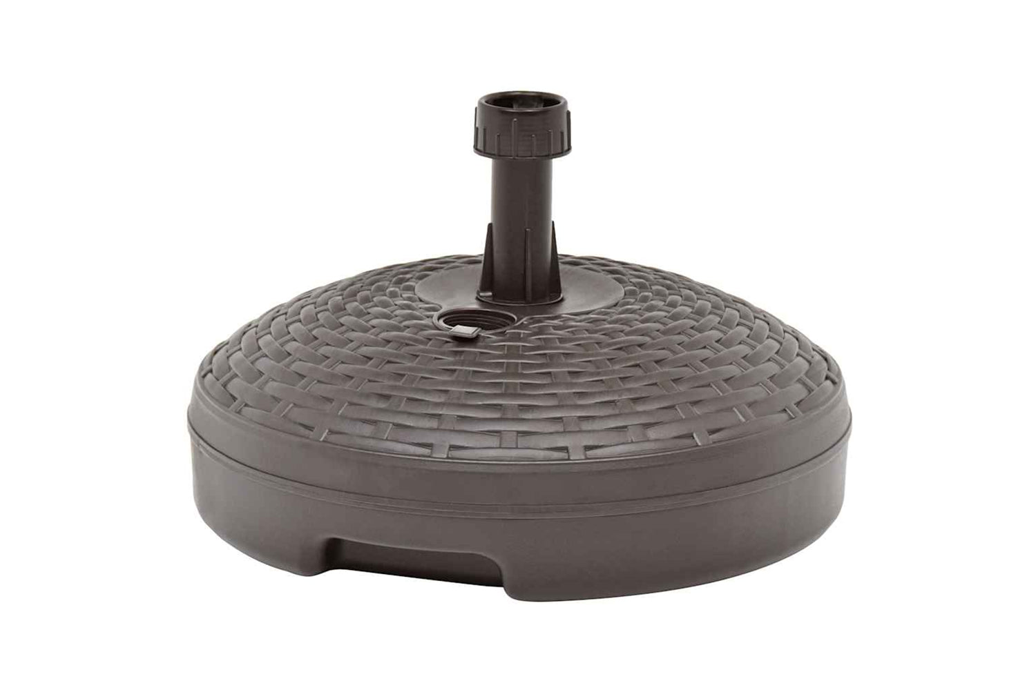 Vidaxl 48770 Umbrella Base Sand/water Filled 20 L Brown Plastic Rattan