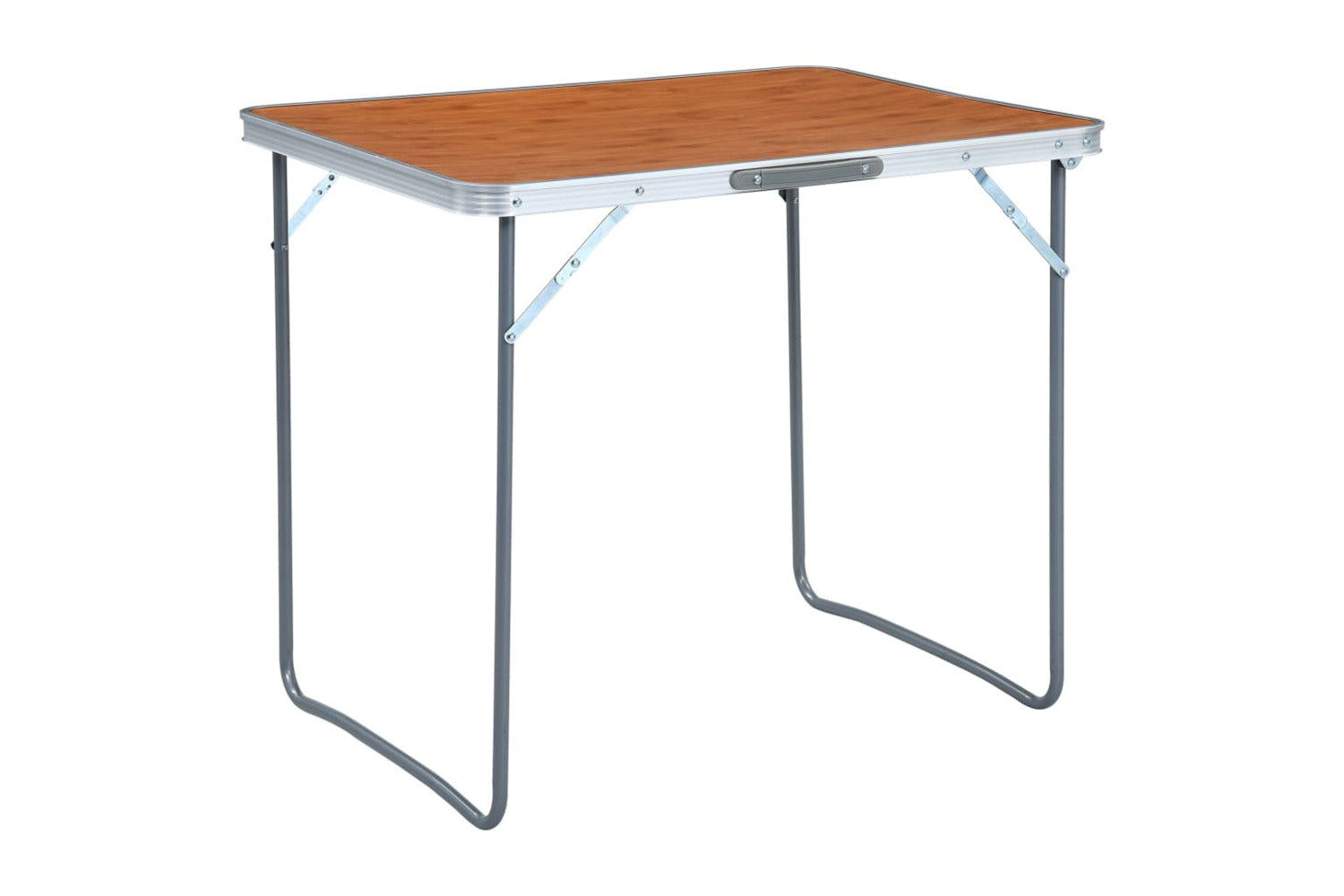 VidaXL 48170 Foldable Camping Table With Metal Frame 80x60cm-2