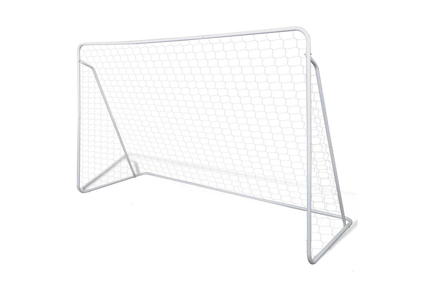 Vidaxl Soccer Goal Post Net Set Steel 240 X 90 X 150 Cm High-quality-2