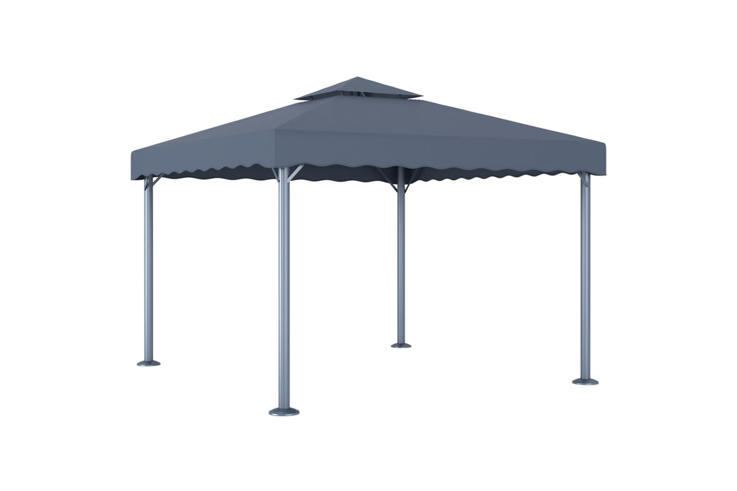 vidaXL 48059 Gazebo 300x300cm Anthracite Aluminium