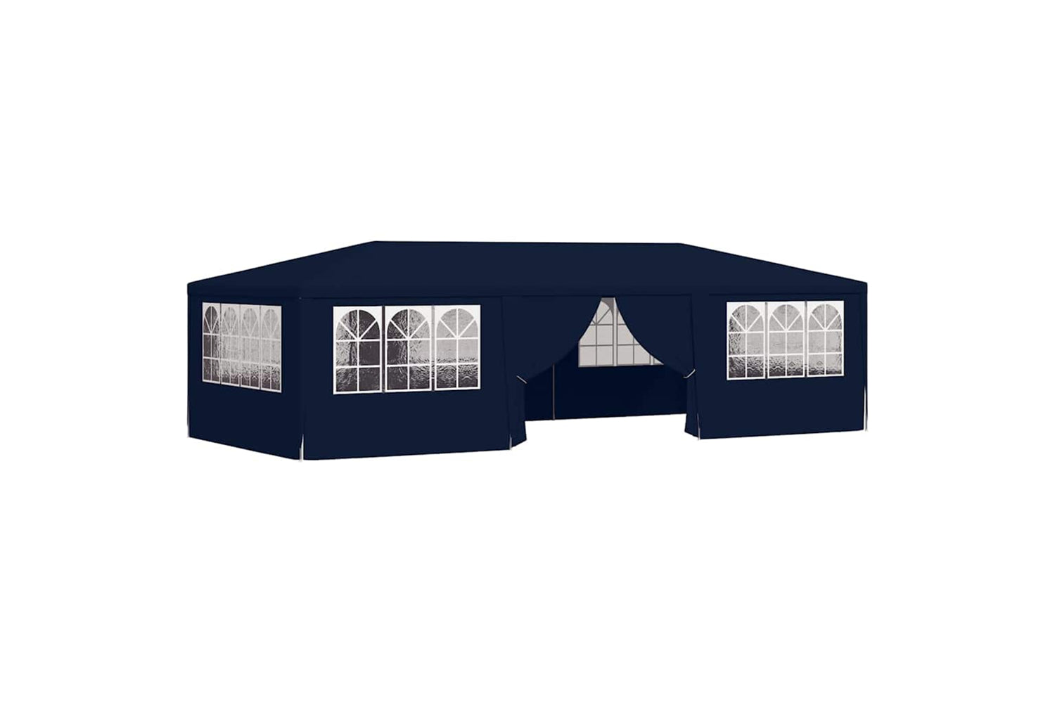 Vidaxl 48530 Professional Party Tent With Side Walls 4x9 M Blue 90 G/m?