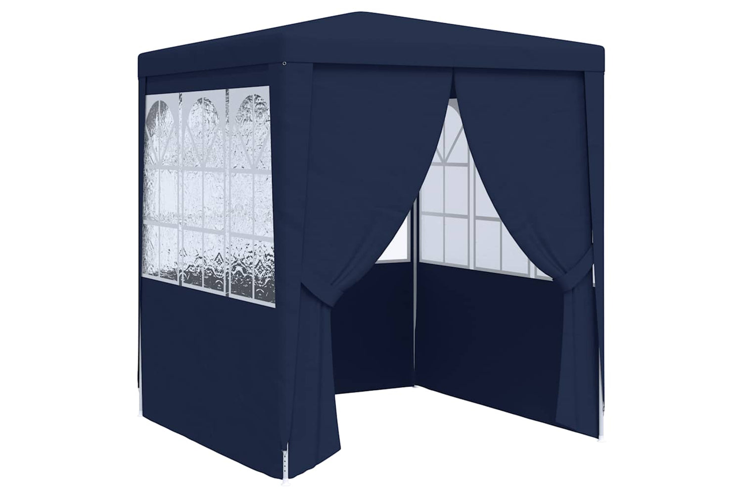 Vidaxl 48517 Professional Party Tent With Side Walls 2x2 M Blue 90 G/mâ²