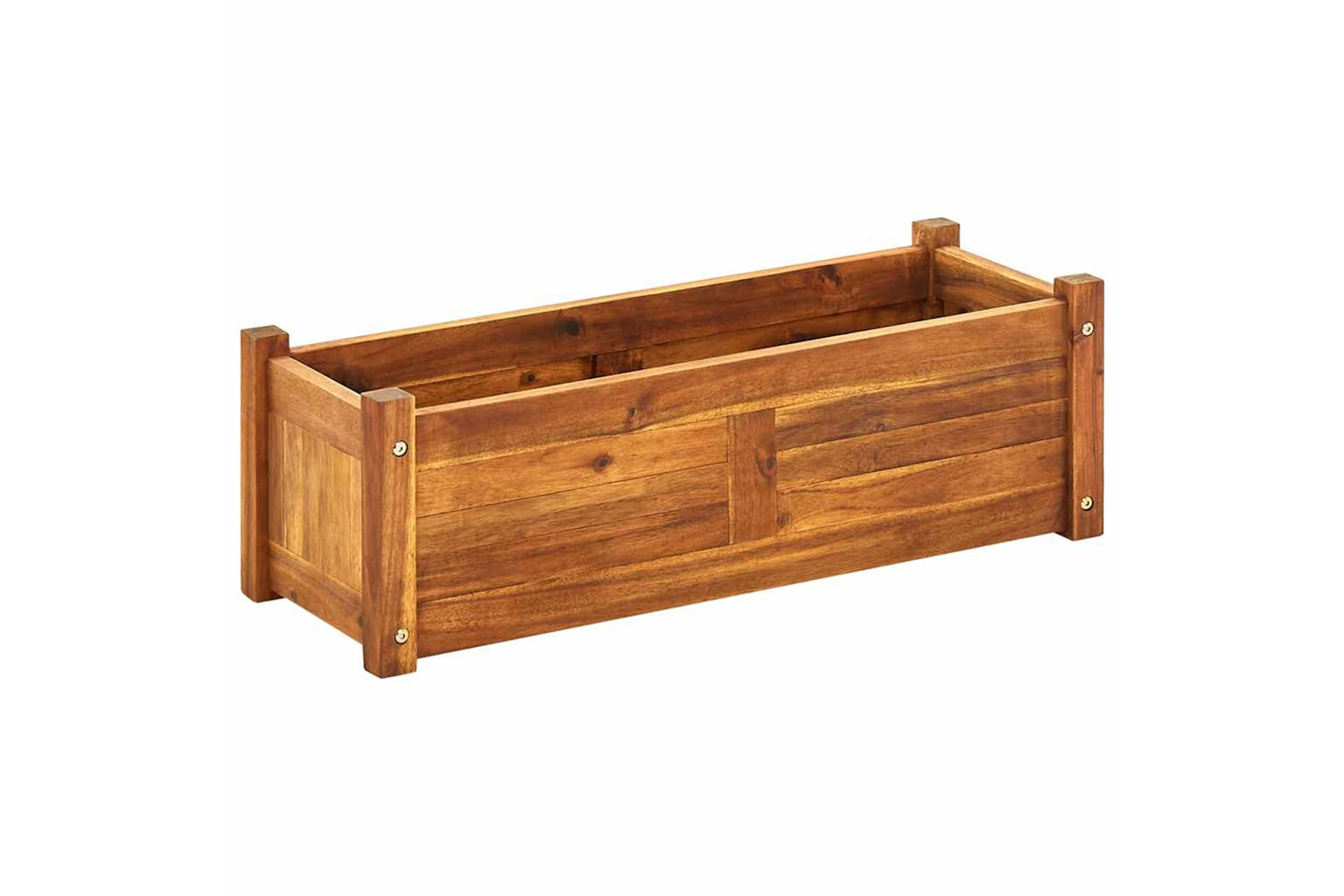 vidaXL 41771 Garden Raised Bed Acacia Wood 76x27.6x25cm
