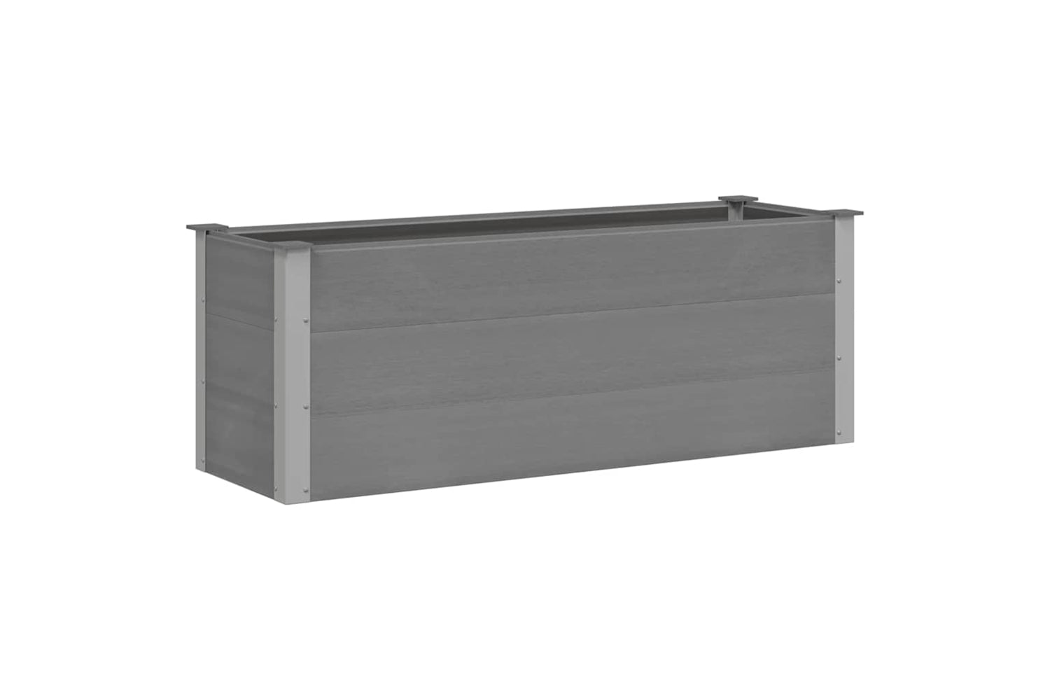vidaXL 43607 Garden Raised Bed Wpc 150x50x54cm Grey