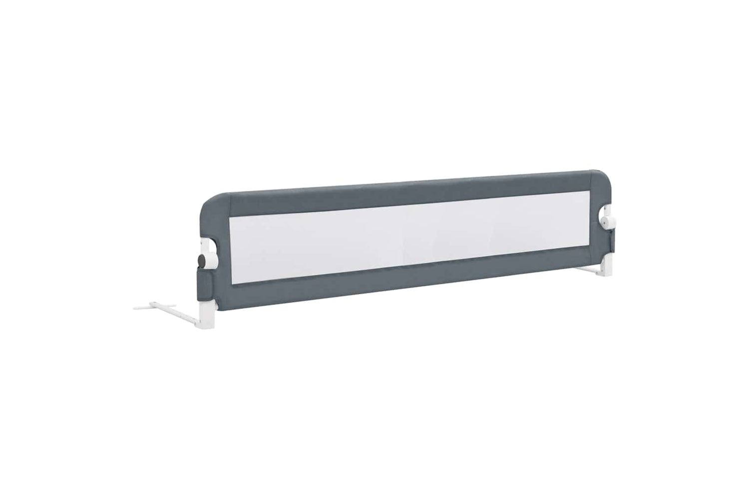 Vidaxl Toddler Safety Bed Rail Grey 180x42 Cm Polyester