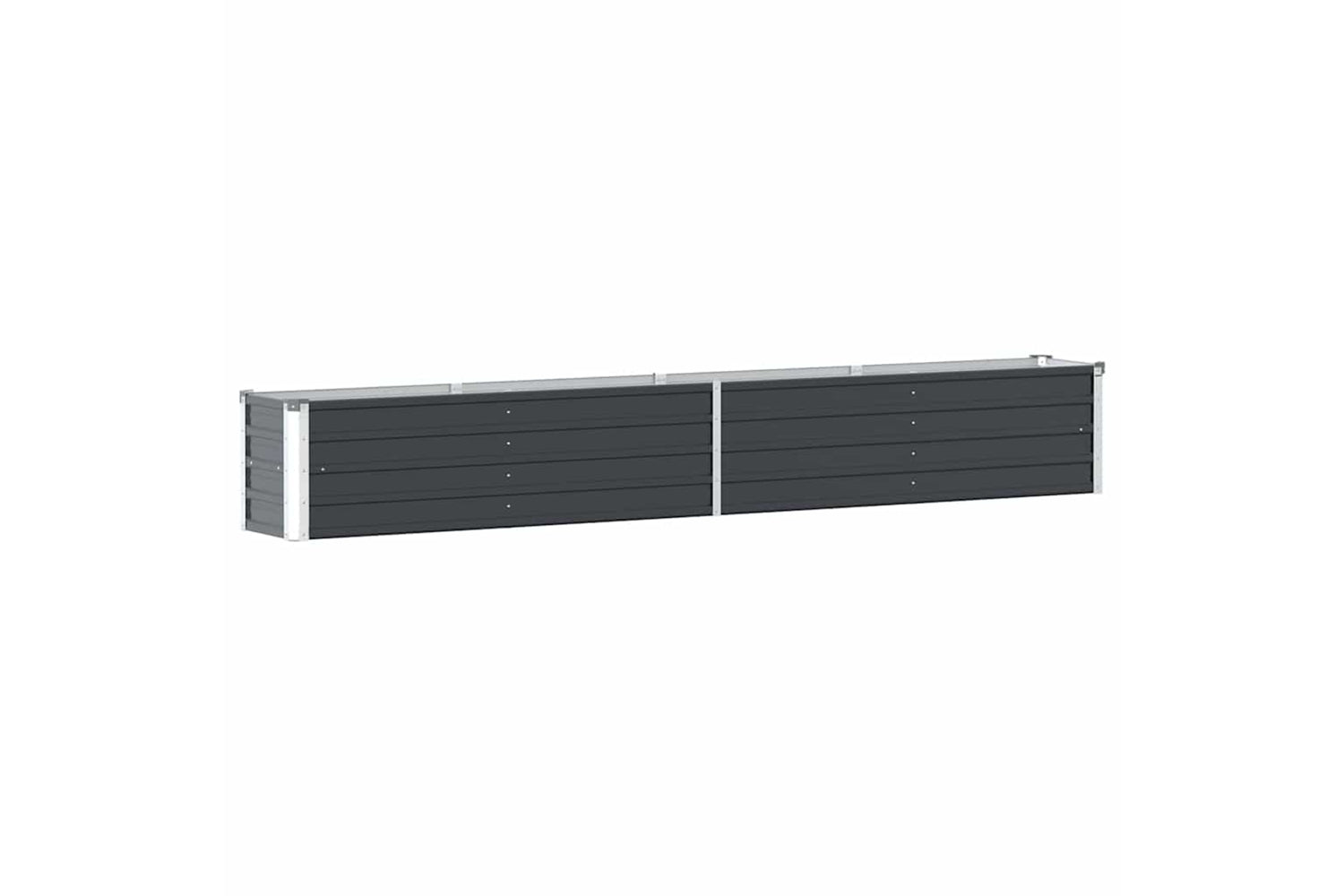 vidaXL 47055 Garden Raised Bed Galvanised Steel 320x40x45cm Anthracite