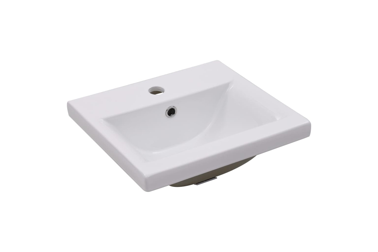 vidaXL 145060 Built-in Basin 42x39x18cm Ceramic White