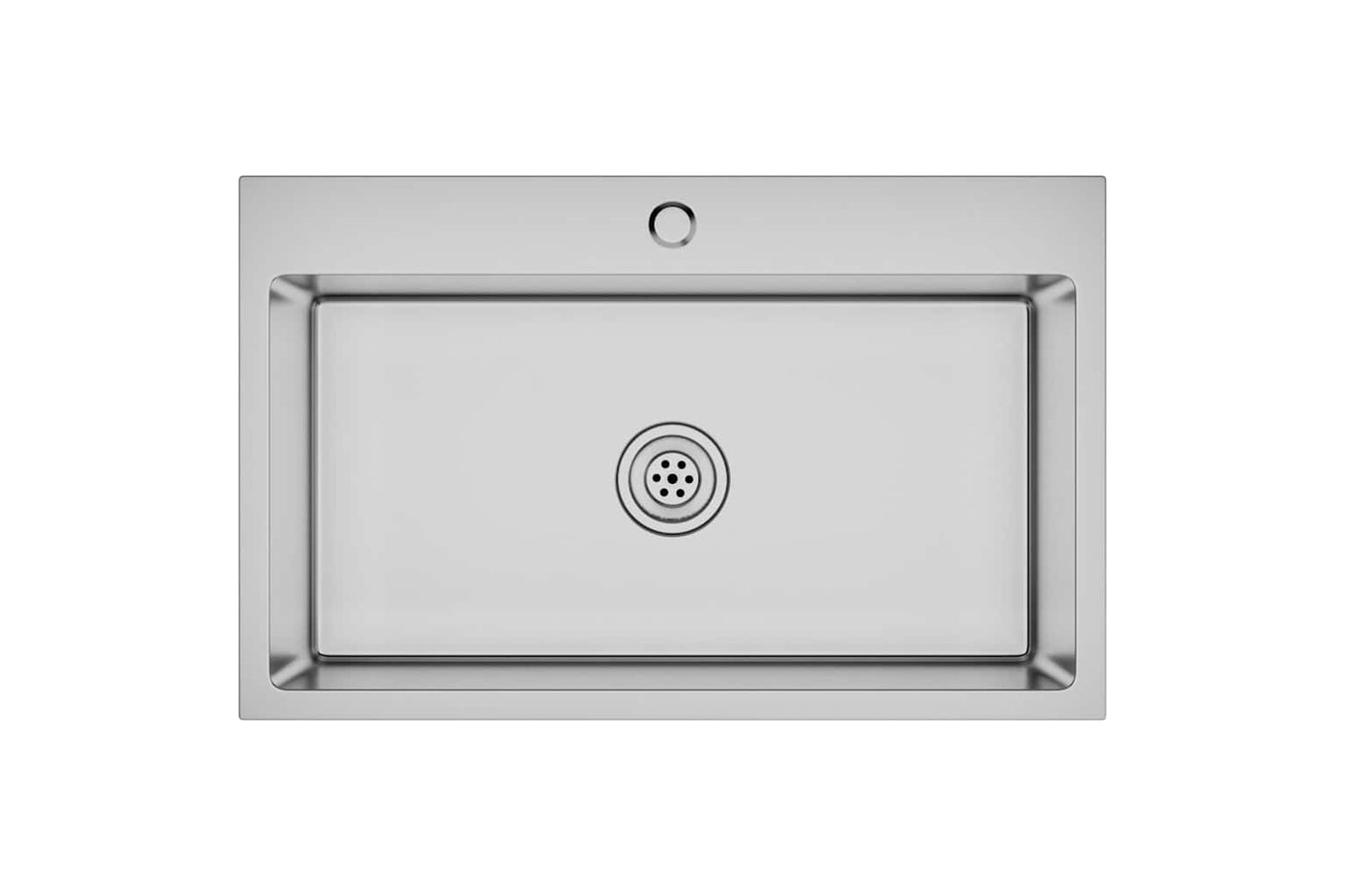 Vidaxl 51514 Handmade Kitchen Sink Stainless Steel