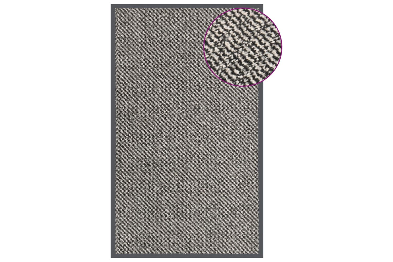 vidaXL 326948 Doormat Tufted 90x150cm Light Brown