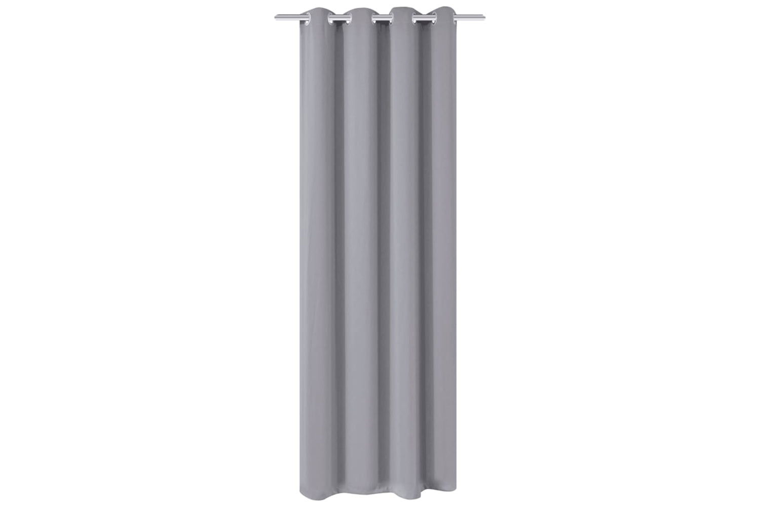 vidaXL 132206 Blackout Curtain With Metal Eyelets 270x245cm Grey