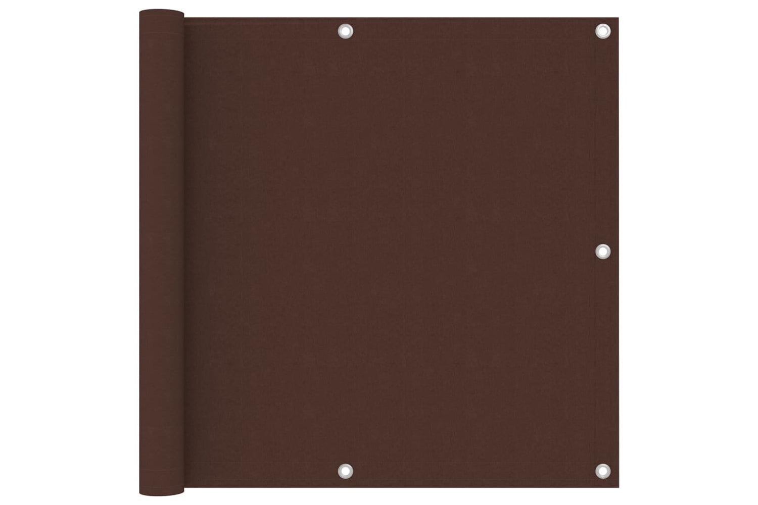 vidaXL 135074 Balcony Screen Brown 90x500cm Oxford Fabric